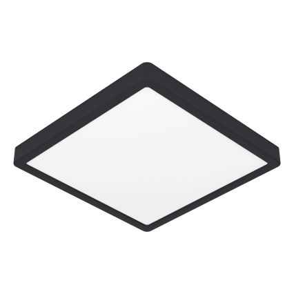 Eglo - Luminaria de techo para baño LED RGBW regulable LED/17,8W/230V 2700-6500K 39x39 cm IP44 negra