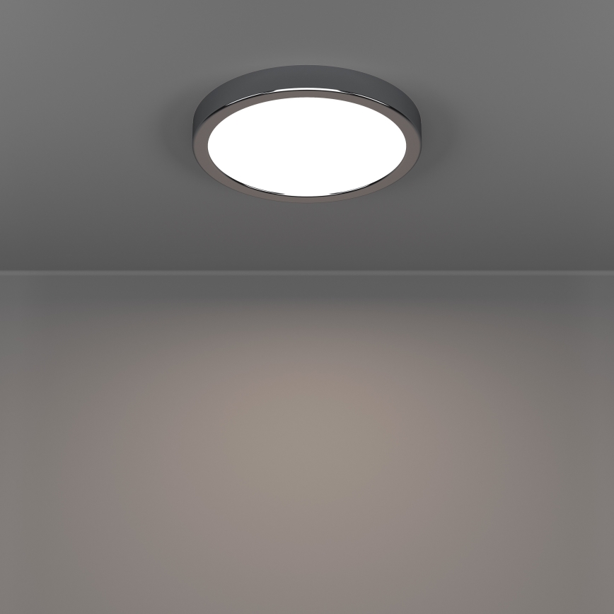 Eglo - Plafón LED para baño LED/11,5W/230V 2700/4000/6500K Ø 21,1 cm IP44 cromo brillante