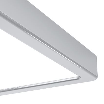Eglo - plafón LED de techo para baño LED/10,5W/230V 2700/4000/6500K 22x22 cm IP44 cromo brillante