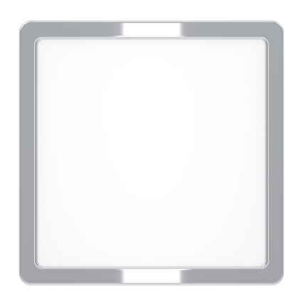 Eglo - plafón LED de techo para baño LED/10,5W/230V 2700/4000/6500K 22x22 cm IP44 cromo brillante