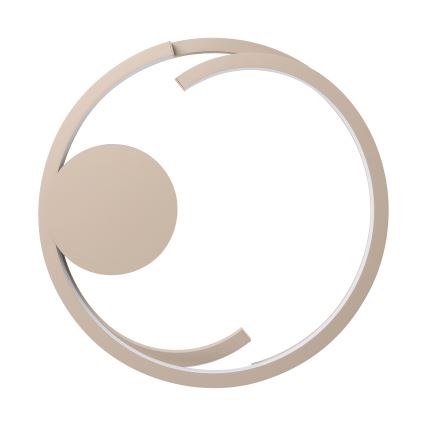 Eglo - Lámpara de techo LED regulable 2xLED/20W/230V 2700-6500K Ø 48 cm beige + mando a distancia