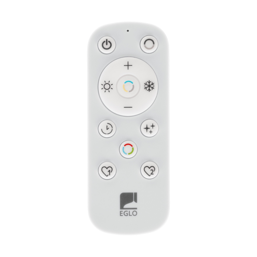 Eglo - Lámpara colgante LED regulable con cable 2xLED/20W/230V 2700-6500K Ø 48 cm beige + mando a distancia
