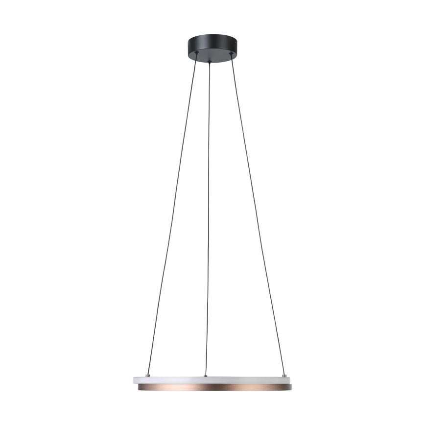 Eglo - Lámpara LED colgante regulable con cable 2xLED/20W/230V 2700-6500K Ø 48 cm bronce + mando a distancia