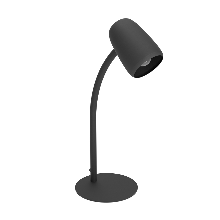 Eglo - Lámpara de mesa 1xE14/18W/230V negra
