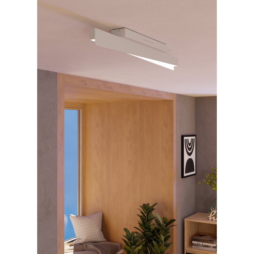 Eglo - Luminaria de techo LED RGBW regulable LED/13W/230V 2700-6500K gris