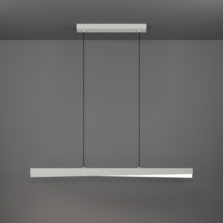 Eglo - Lámpara colgante regulable LED RGBW de cable LED/19W/230V 2700-6500K gris