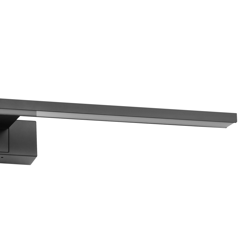 Eglo - Iluminación LED para espejo de baño LED/10W/230V 3000/4000/6500K 60 cm IP44 negro