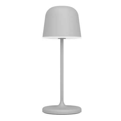Eglo - Lámpara de mesa LED recargable para exterior, táctil y regulable LED/1,8W/5V 2500/3000/4000K 2500 mAh IP54 gris