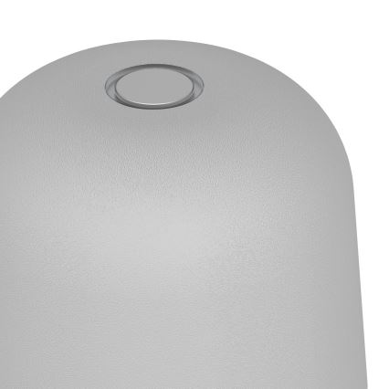 Eglo - Lámpara de mesa LED recargable para exterior, táctil y regulable LED/1,8W/5V 2500/3000/4000K 2500 mAh IP54 gris
