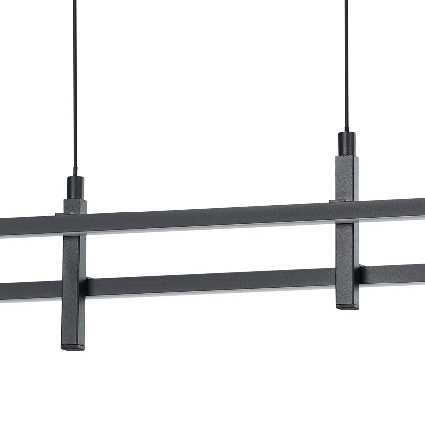 Eglo - Lámpara colgante LED con cable LED/20W/230V negra