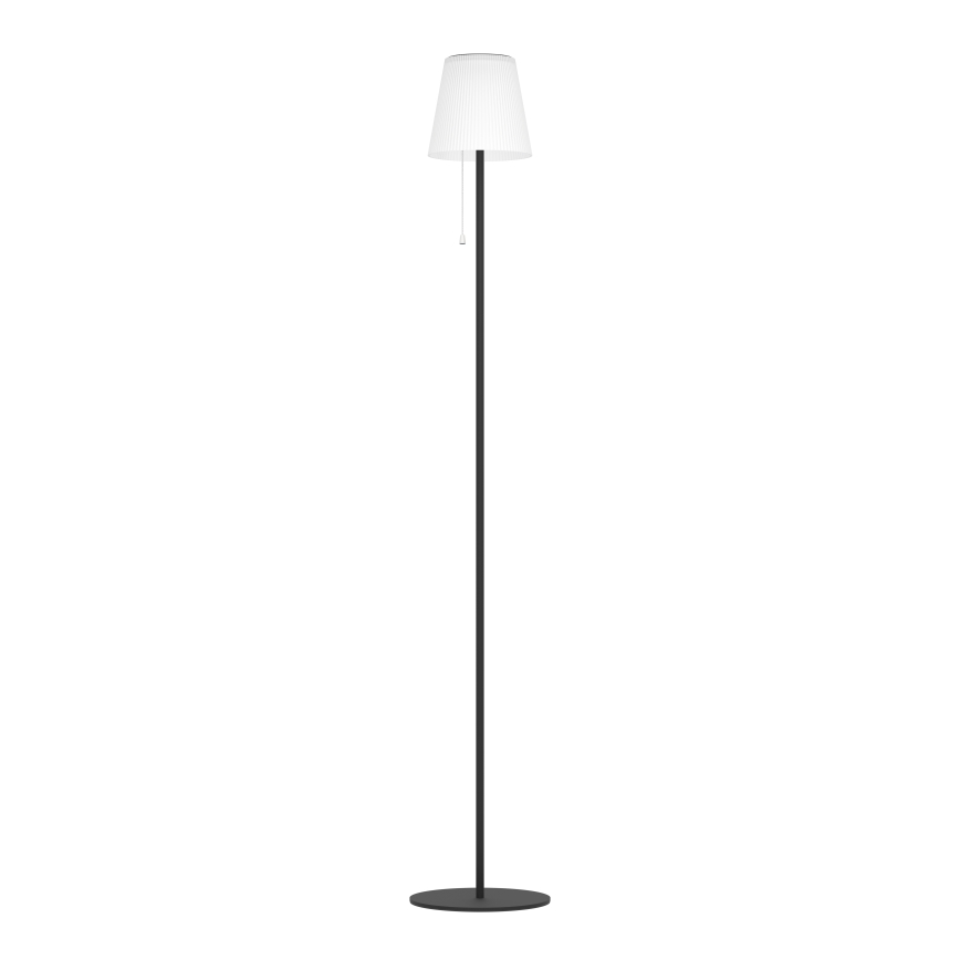 Eglo - LED Lámpara solar de pie recargable LED/2,3W/3,7V 3000/4000/6500K 1800 mAh IP44 negra