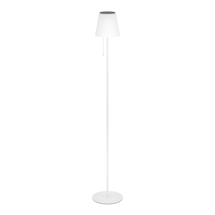 Eglo - Lámpara de pie recargable solar LED/2,3W/3,7V 3000/4000/6500K 1800 mAh IP44 blanca
