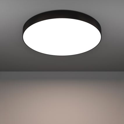 Eglo - LED RGBW Luminaria de techo regulable LED/36,5W/230V 2700-6500K diámetro 69cm negro