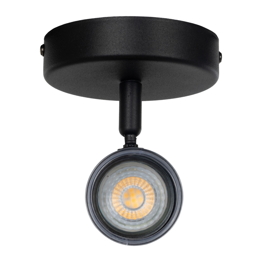 Eglo - Aplique de pared para baño, foco 1xGU10/5W/230V IP44, negro