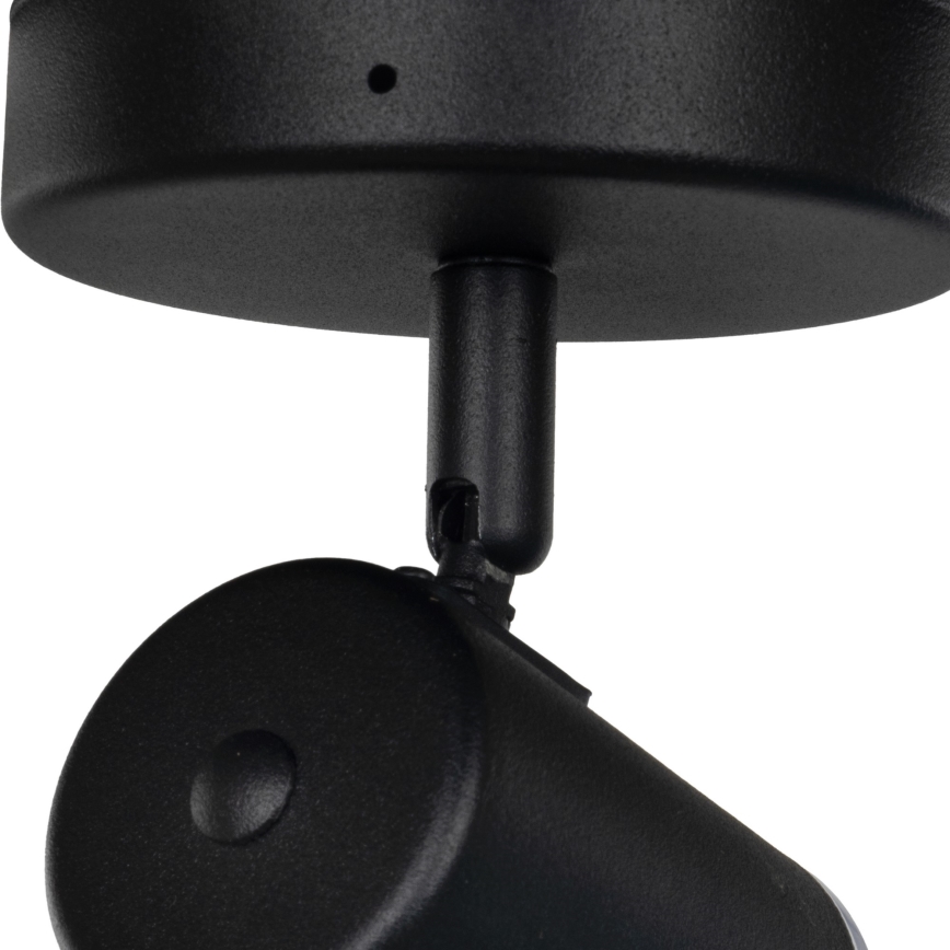Eglo - Aplique de pared para baño, foco 1xGU10/5W/230V IP44, negro