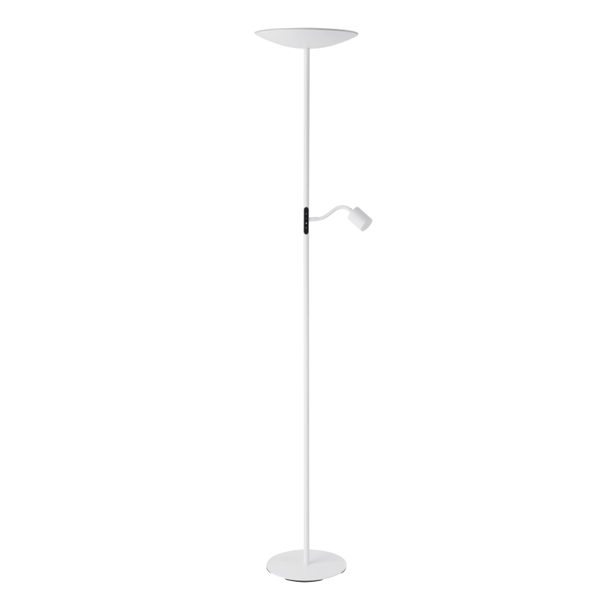 Eglo - Lámpara de pie LED regulable LED/26,5W/230V + LED/4W blanca