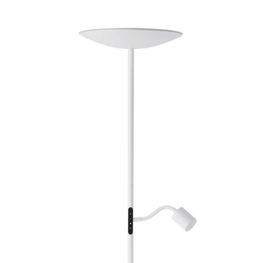 Eglo - Lámpara de pie LED regulable LED/26,5W/230V + LED/4W blanca