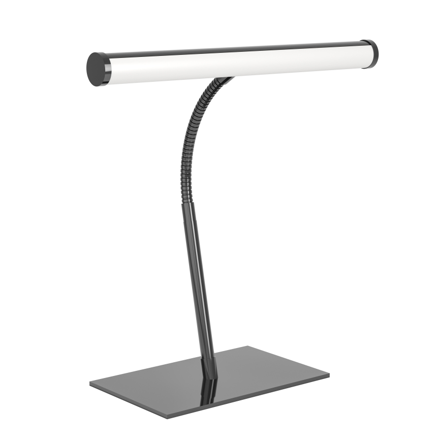 Eglo - Lámpara de sobremesa táctil LED regulable LED/5W/230V 2700/4000/6500K negro cromado