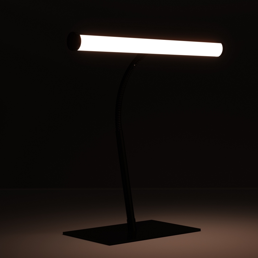 Eglo - Lámpara de sobremesa táctil LED regulable LED/5W/230V 2700/4000/6500K negro cromado