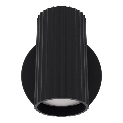 Eglo - Foco de pared orientable 1xGU10/5W/230V negro