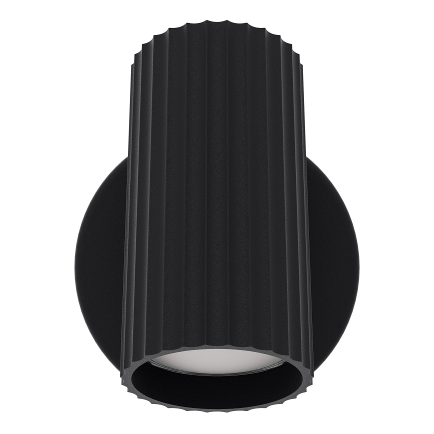 Eglo - Foco de pared orientable 1xGU10/5W/230V negro