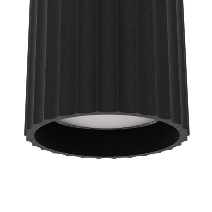 Eglo - Foco de pared orientable 1xGU10/5W/230V negro