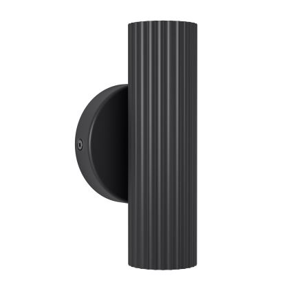 Eglo - Aplique de pared 2xGU10/5W/230V negro