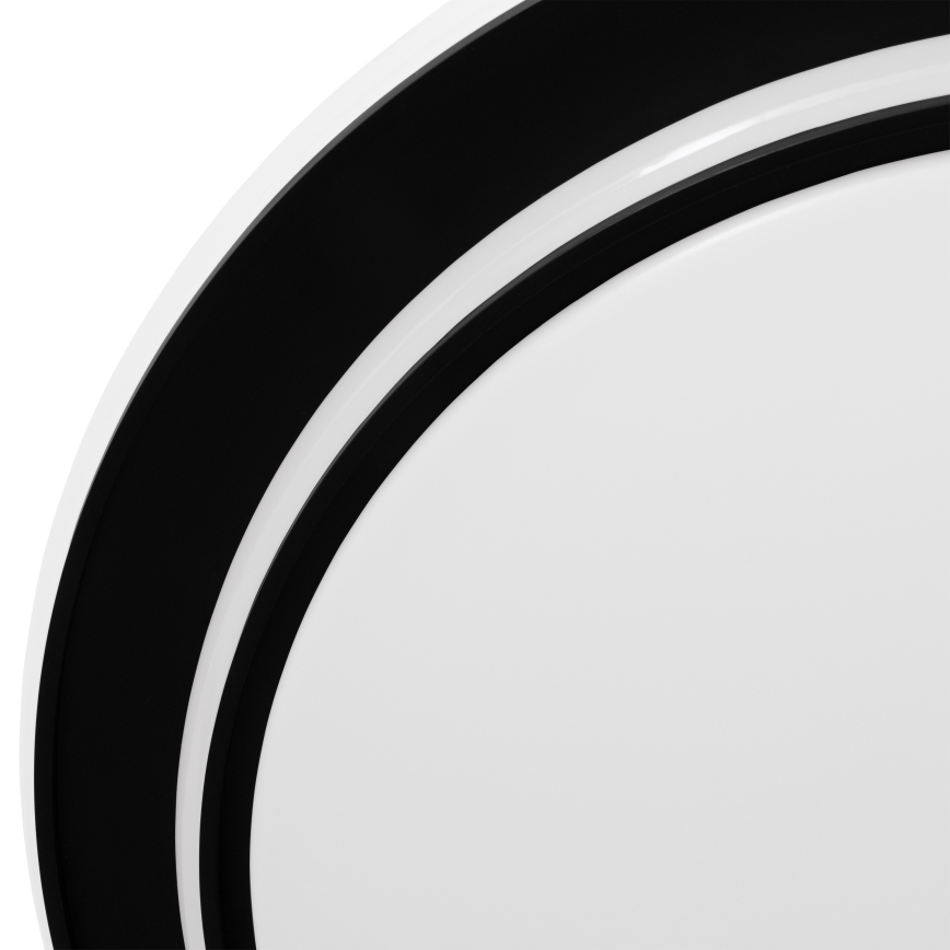 Eglo - Lámpara de techo LED/36W/230V 2700/4000/6500K diámetro 49 cm negra
