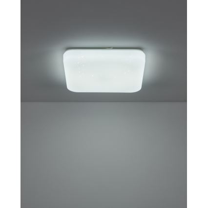 Eglo - Plafón LED para baño LED/18W/230V 3000/4000/6000K 33x33 cm IP44