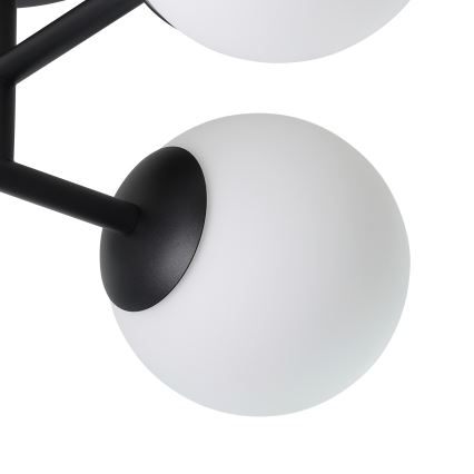 Eglo - Lámpara de techo LED para baño, de montaje en superficie, 4xG9/4,2W/230V IP44, negro