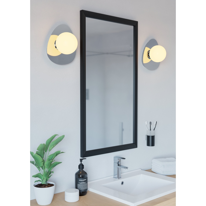 Eglo - Aplique de pared LED para baño 1xG9/4,2W/230V IP44 cromo brillante