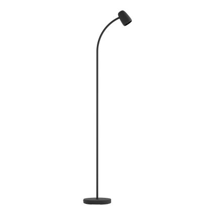 Eglo - Lámpara de pie 1xE14/18W/230V negra