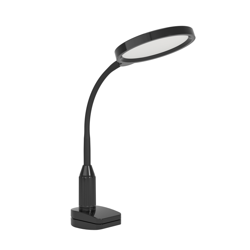 Eglo - Lámpara LED flexible regulable con clip LED/5,5W/230V 2700/4000/6500K negra