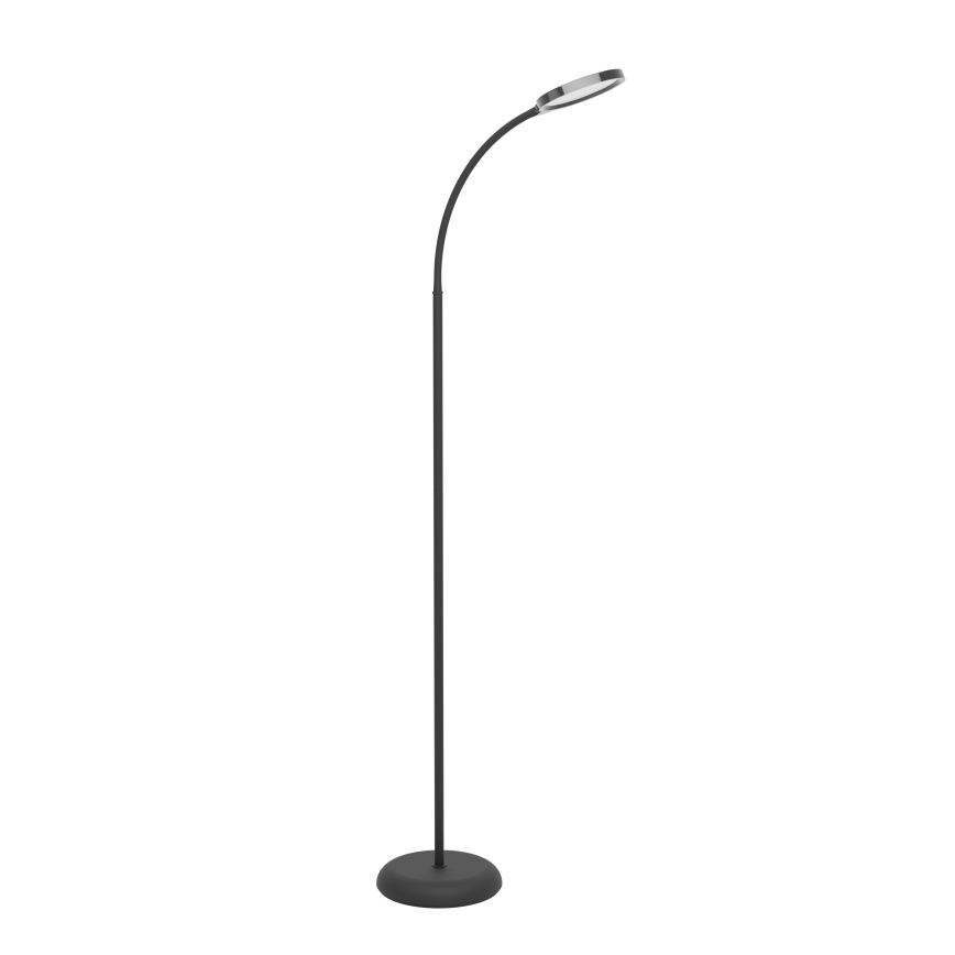 Eglo - Lámpara de pie flexible LED regulable LED/5,5W/230V 2700/4000/6500K negra