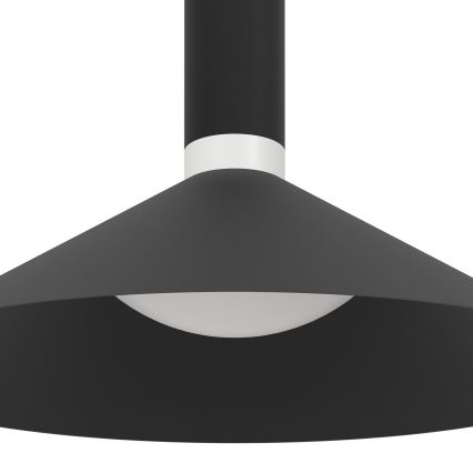 Eglo - Lámpara colgante LED RGBW regulable con cable 3xLED/7,5W/230V 2700-6500K negra