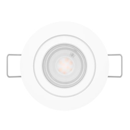 Eglo - Foco empotrado LED 1xGU10/4,5W/230V blanco