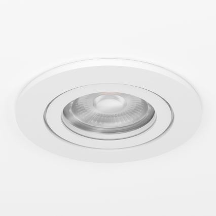Eglo - Foco empotrable LED para baño 1xGU10/4,5W/230V IP44 blanco