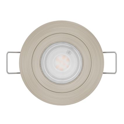 Eglo - Foco empotrado LED 1xGU10/4,5W/230V, cromo mate