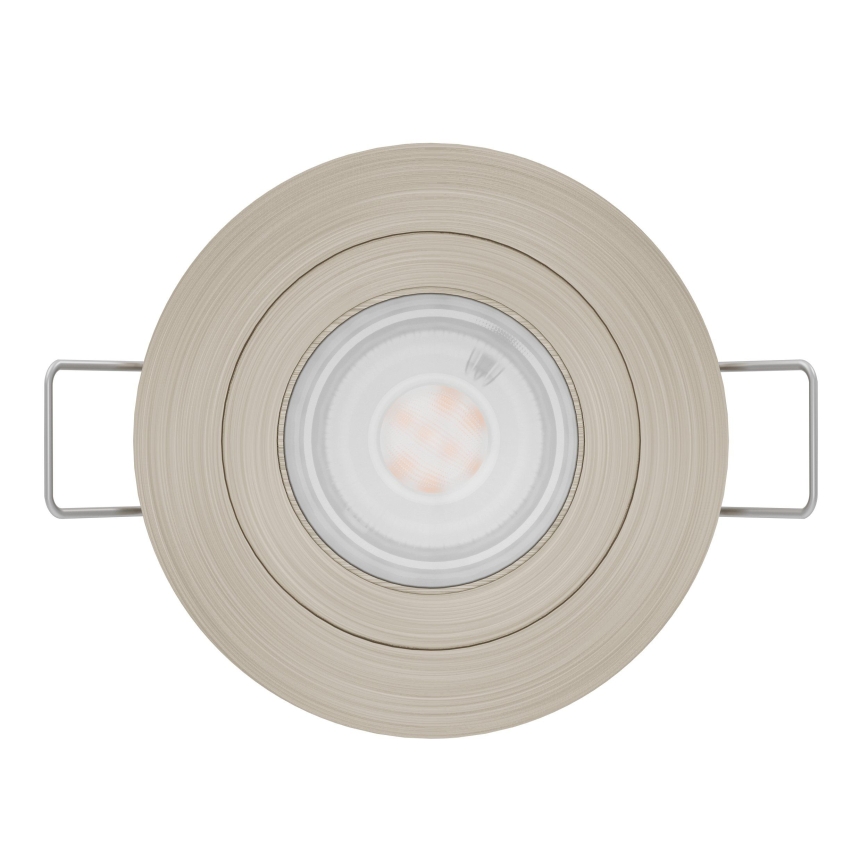 Eglo - Foco empotrado LED 1xGU10/4,5W/230V, cromo mate