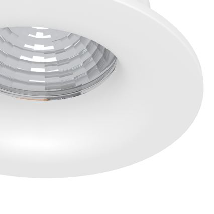 Eglo - Set de 3 focos LED empotrables regulables LED/4,8W/230V Ø 8,8 cm blanco