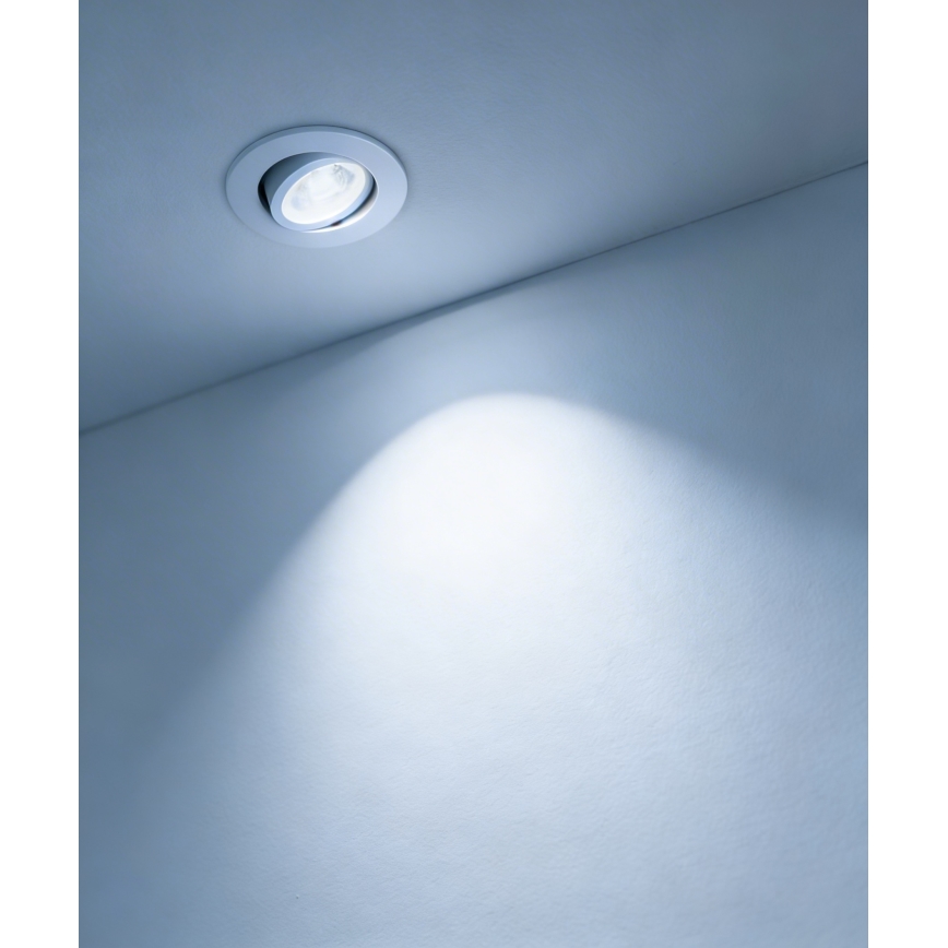 Eglo - Juego de 3 focos empotrables LED RGBW regulables LED/4,7W/230V 2700-6500K blanco