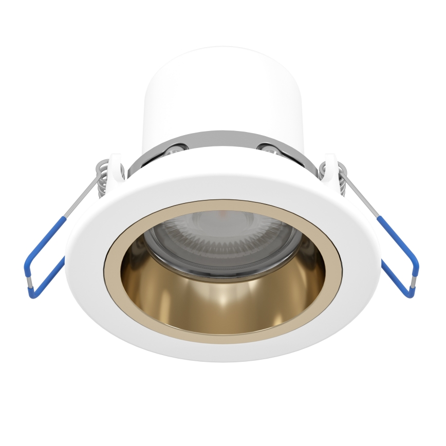 Eglo - LED RGBW regulable, luminaria empotrada para baño LED/4,8W/230V 2700-6500K IP44 blanco/dorado