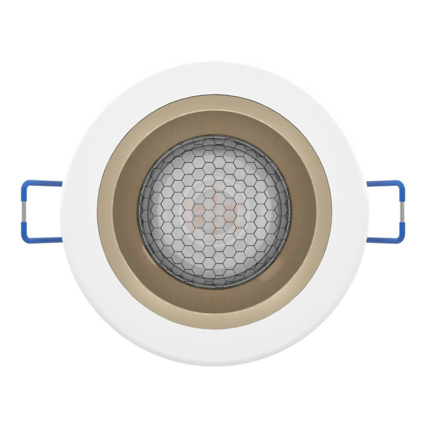 Eglo - LED RGBW regulable, luminaria empotrada para baño LED/4,8W/230V 2700-6500K IP44 blanco/dorado