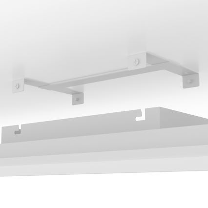 Eglo - Panel LED de superficie regulable/33,5W/230V 2700-6500K 120x30 cm blanco + mando a distancia