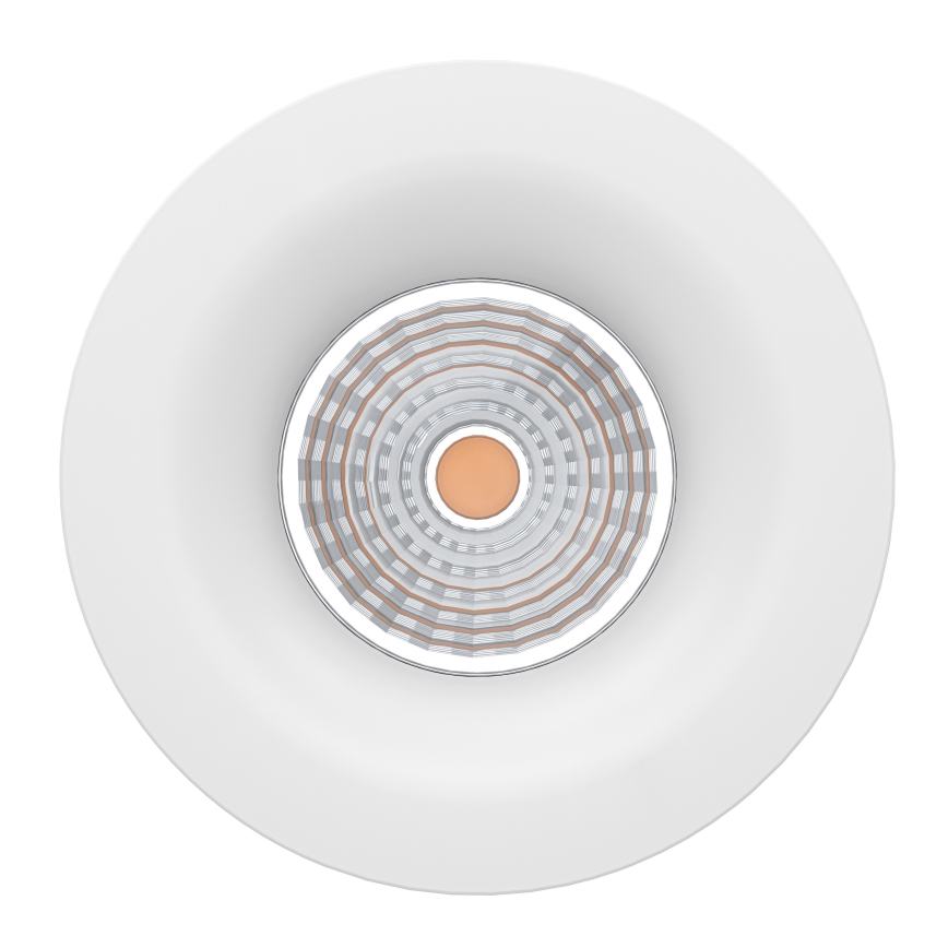Eglo - Foco empotrable LED regulable LED/6,4W/230V Ø 8,8 cm blanco