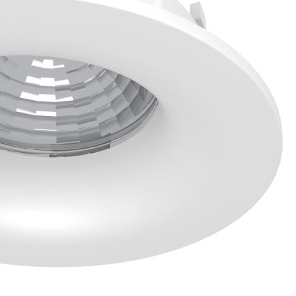 Eglo - Foco empotrable LED regulable LED/6,4W/230V Ø 8,8 cm blanco