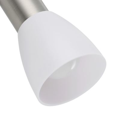 Eglo - Aplique de pared enchufable 1xE14/5W/230V cromo mate