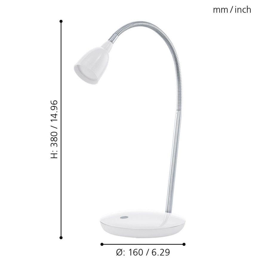Eglo - Lámpara de escritorio LED/3W/230V