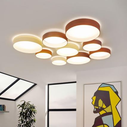 Eglo - Lámpara de techo LED LED/12W/230V