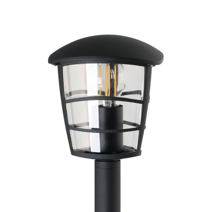 Eglo - Lámpara exterior LED 1xE27/8,5W/230V IP44 negra